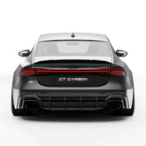 AUDI RS7 C8 PRE-PREG 2X2 CARBON FIBRE REAR SPOILER BY CT DESIGN (2019+)